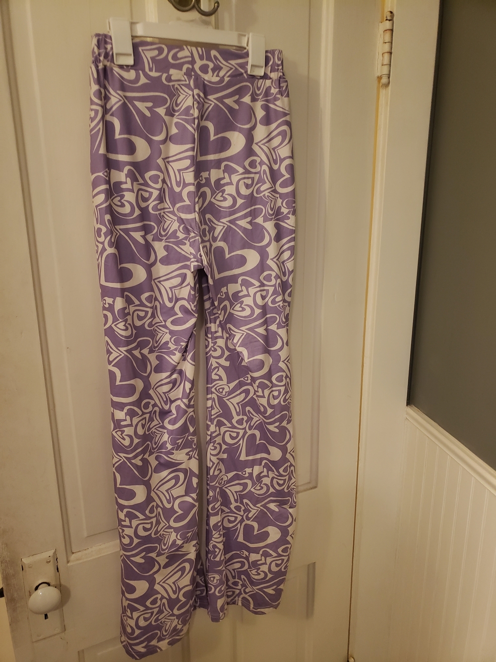 Women’s Purple Heart-Print Lounge Pants